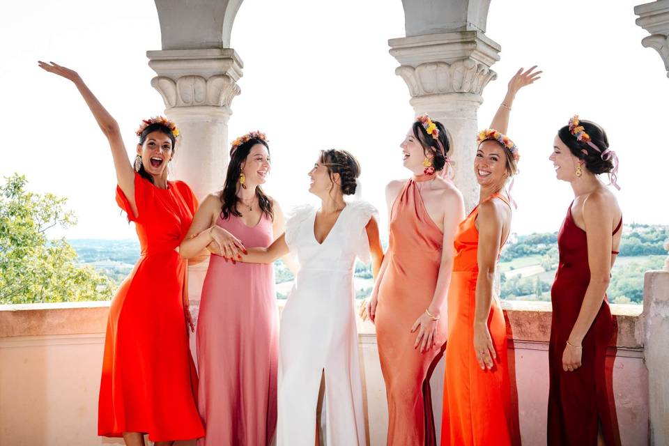 Couronnes de tête demoiselles