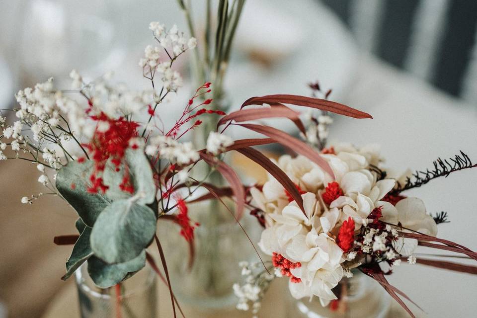 Trio de fleurs