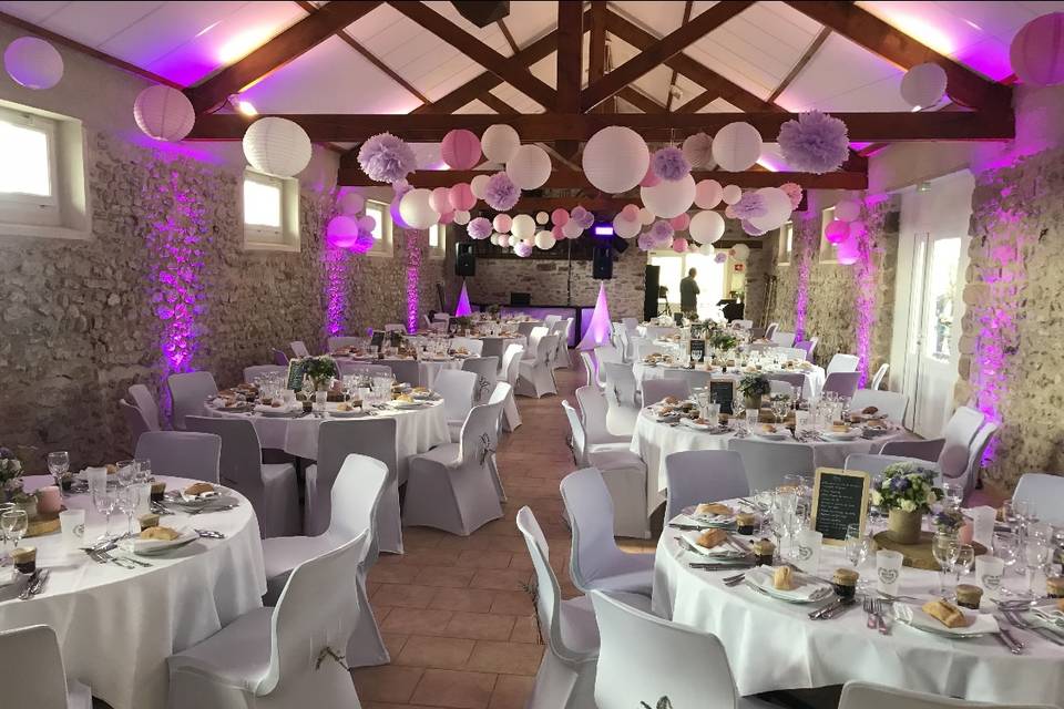 Salle mariage ferme