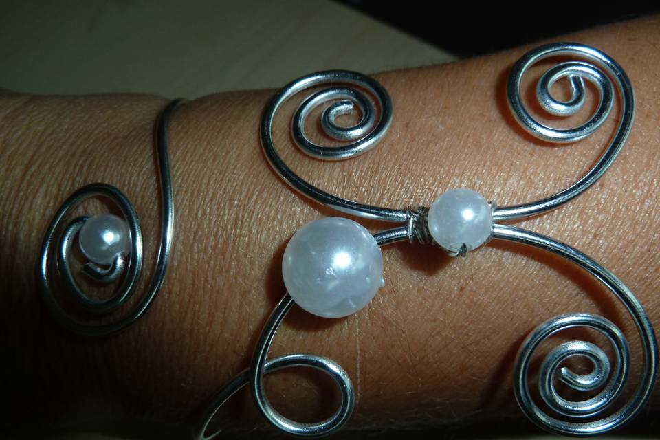 Bracelet alu 2mm 