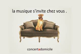 Concert à domicile logo