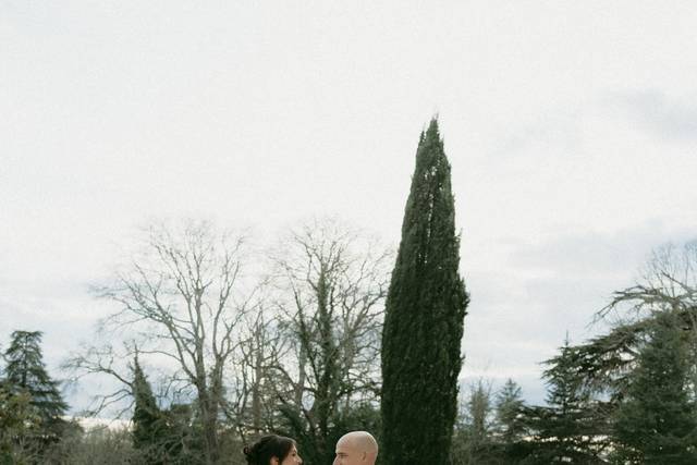 Photo des mariés