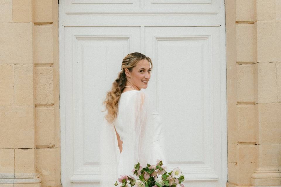 Portrait fleuri