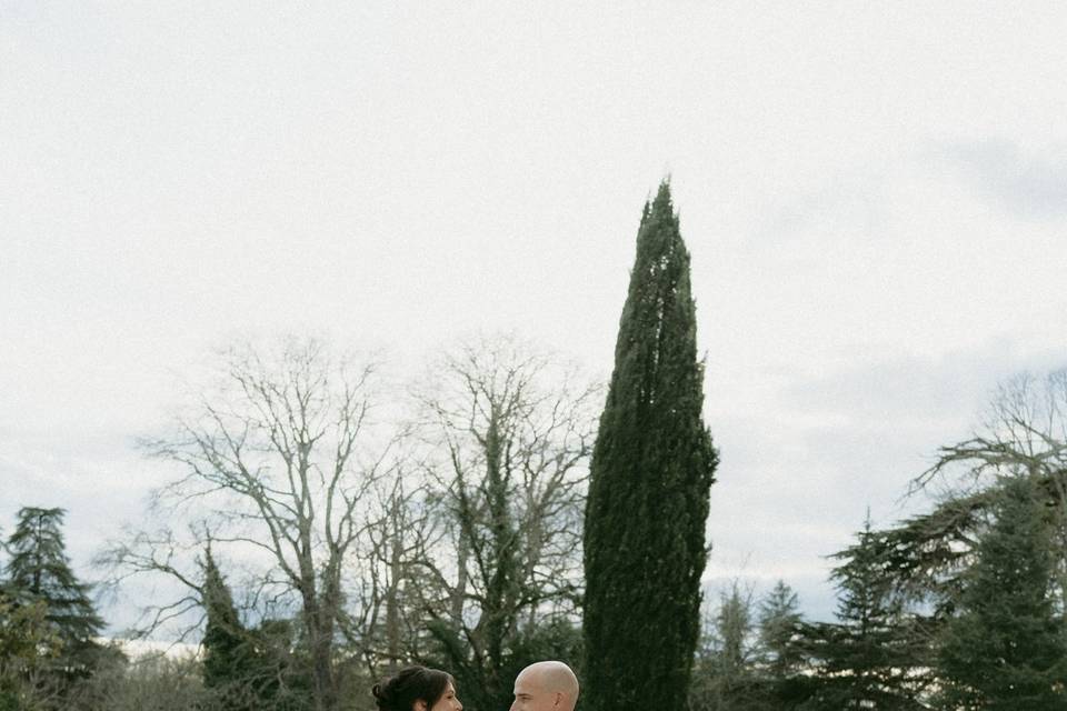 Photo des mariés