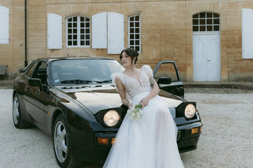 Portrait de la mariée