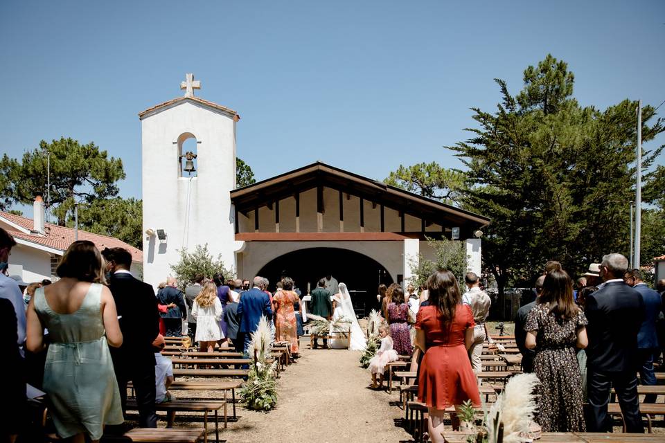 Mariage en plein air