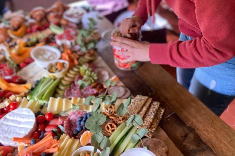 Grazing table brunch