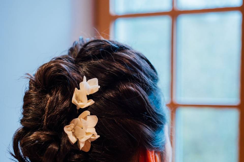 Chignon bohème