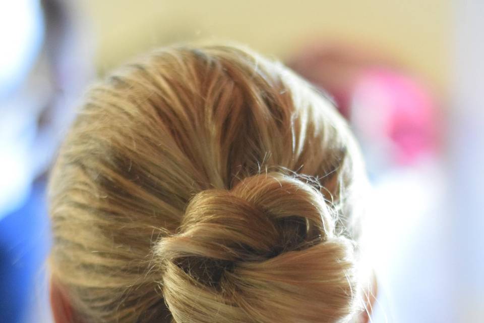 Chignon élégant