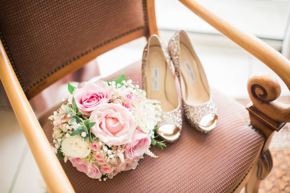 Bouquet & chaussures