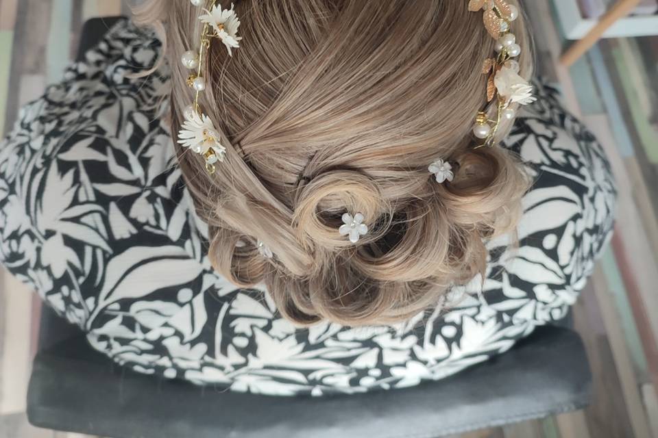 Chignon mariée