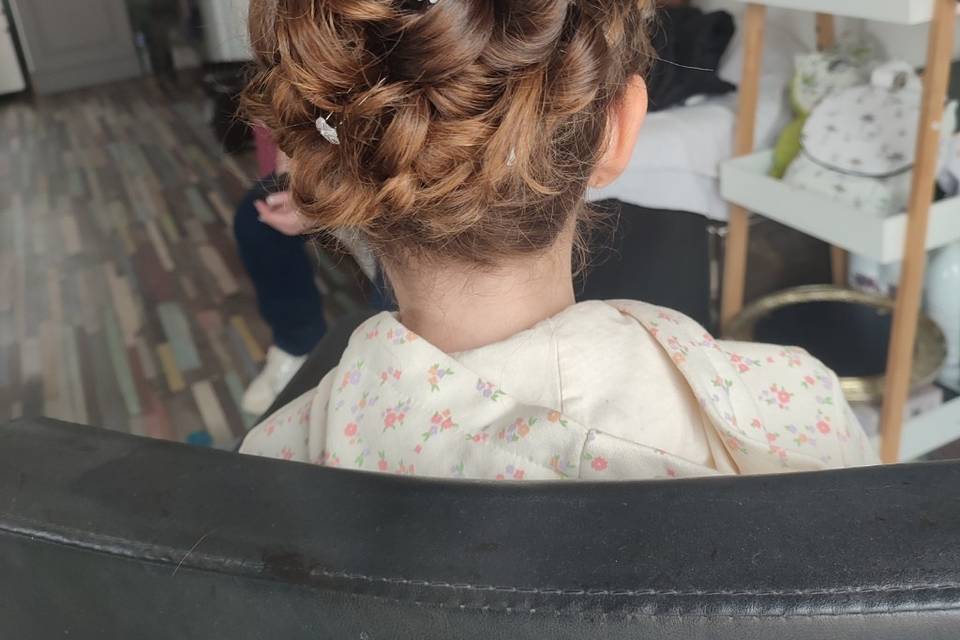 Chignon enfant