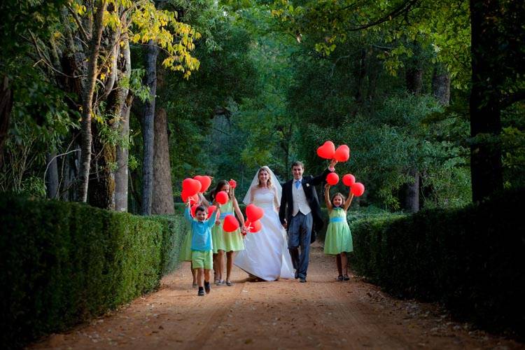Ballons rouges