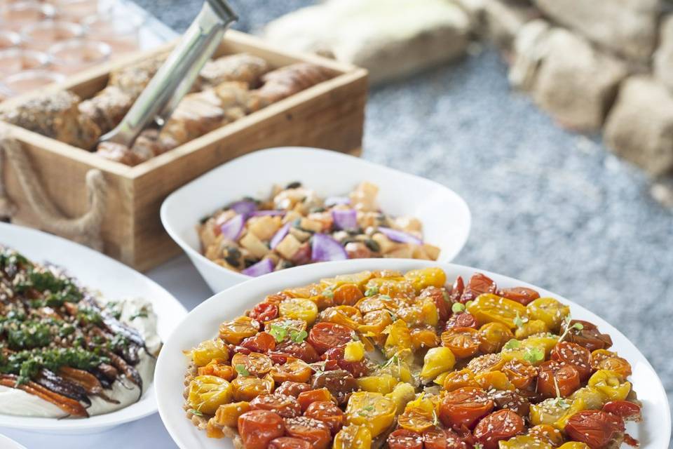 Buffet de saison vegan