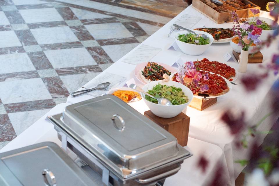 Buffet de saison vegan