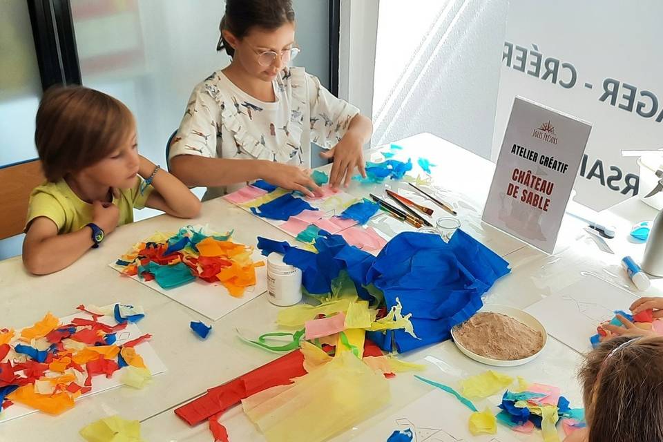 Atelier créatif pour enfant
