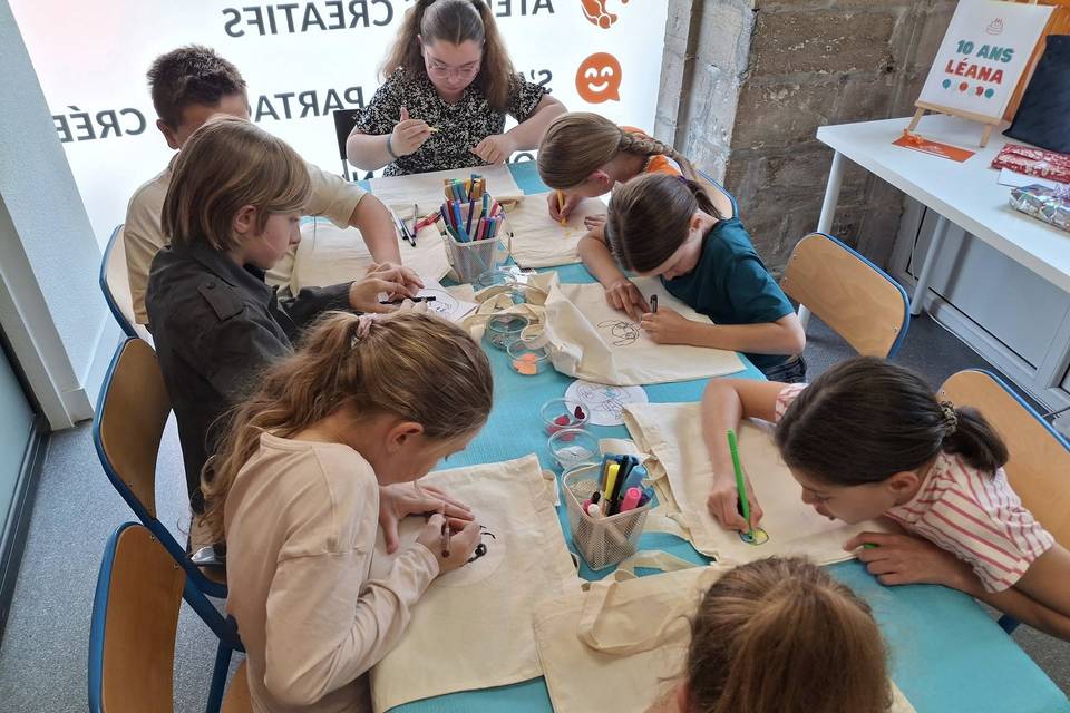 Atelier créatif pour enfant