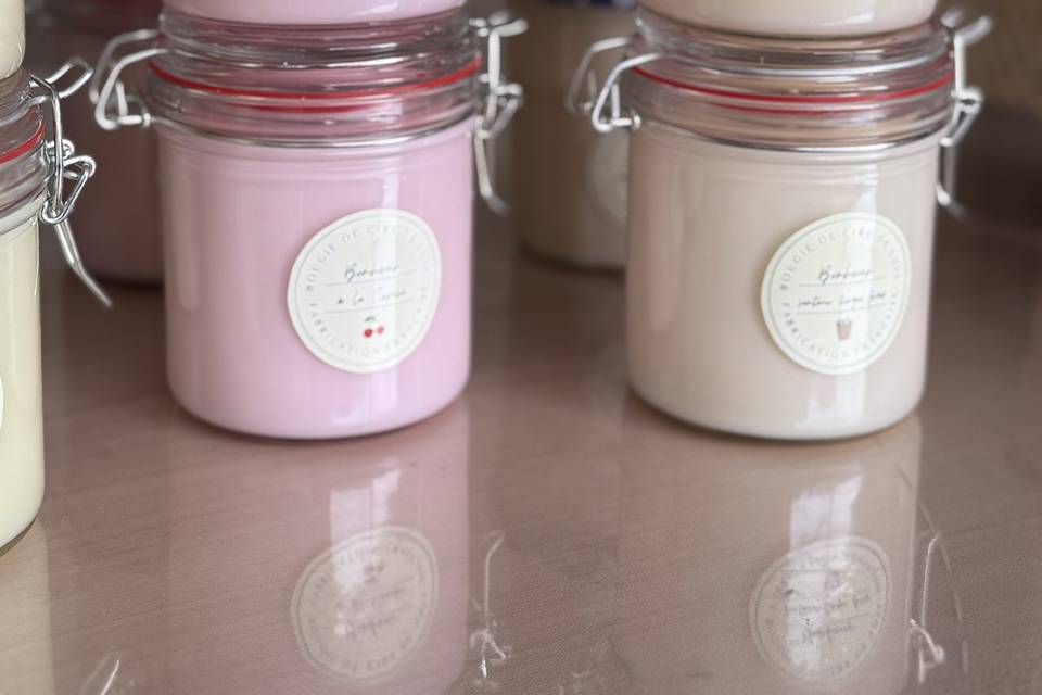 Linge frais et cerise