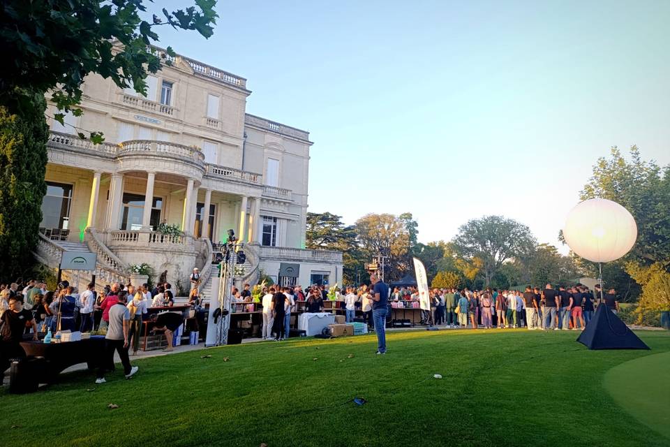 Présentation joueur pour 650 personnes