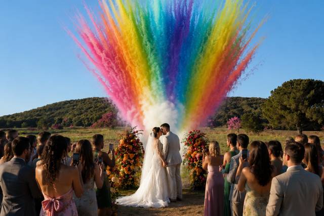 Show color blast