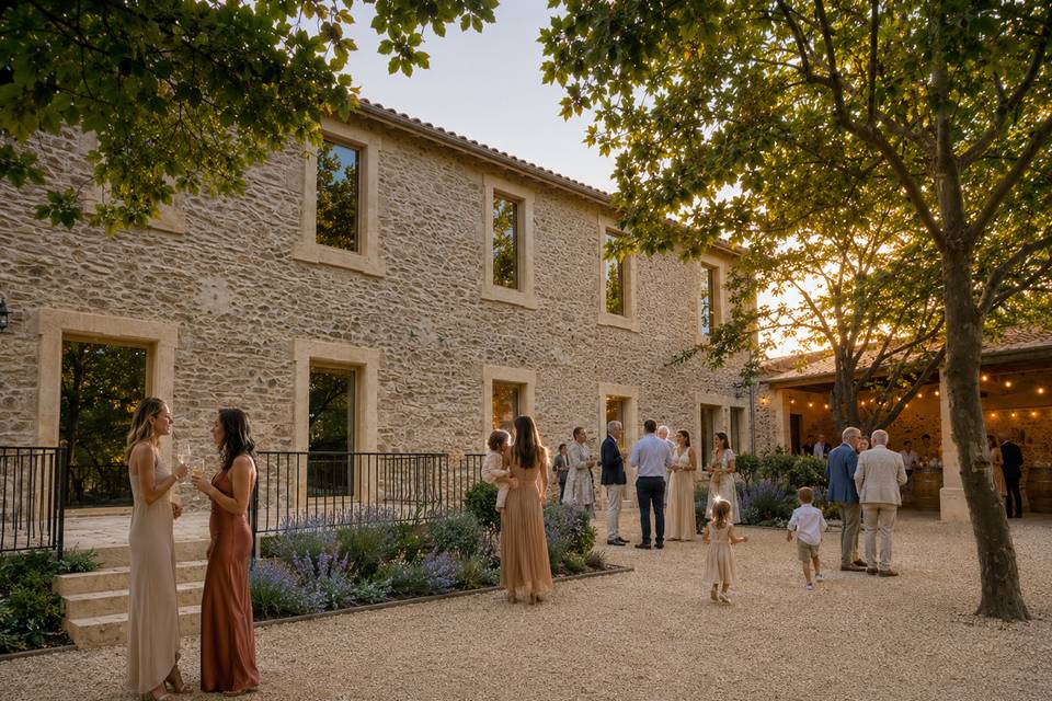 La cour des oliviers