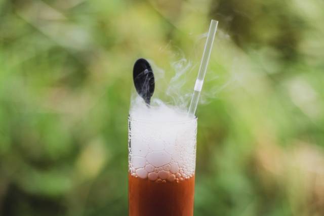 Cocktail neige carbonique