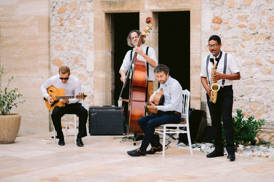 Quartet avec saxophoniste