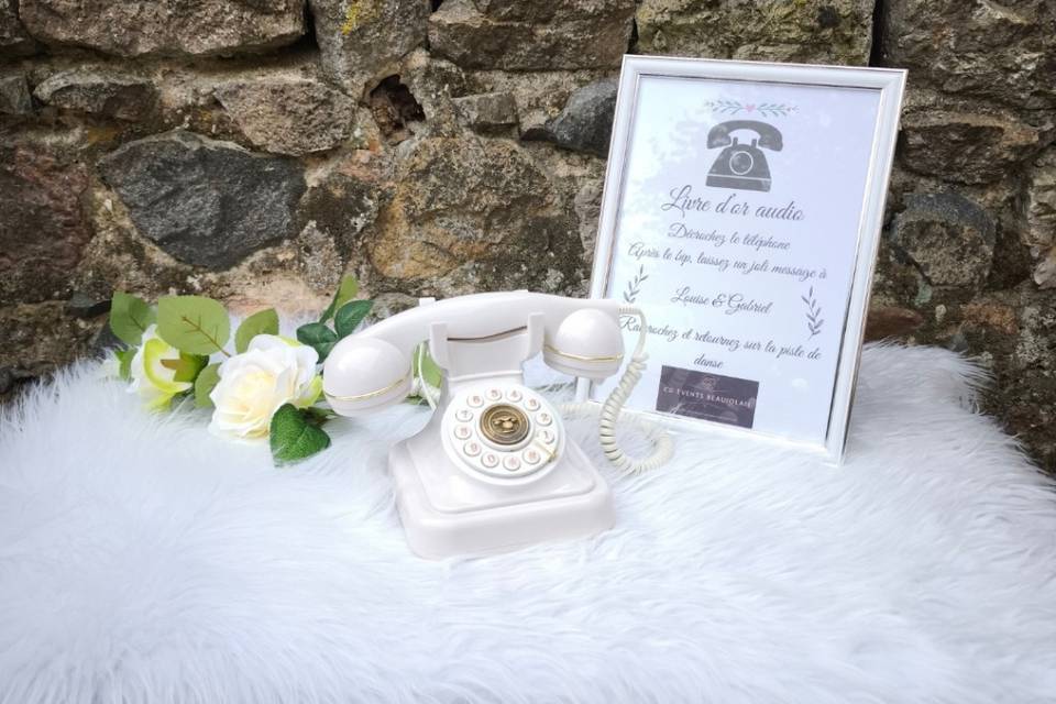 Livre d'or Audio