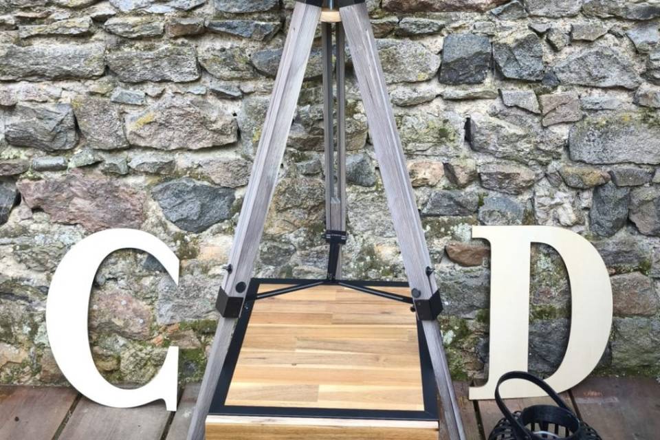 Photobooth vintage en bois