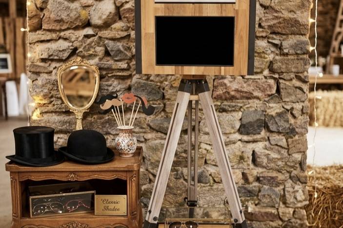 Photobooth en bois français