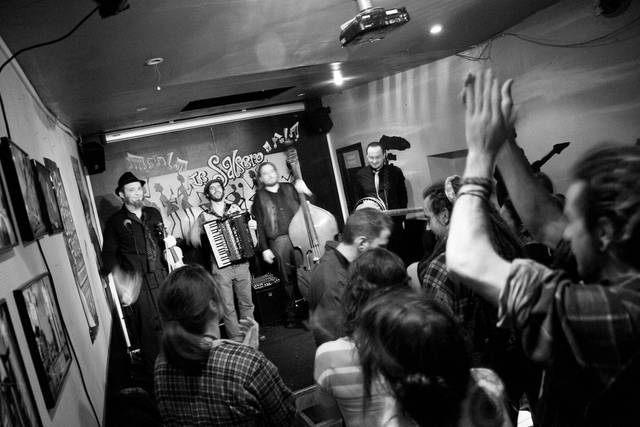 En concert - noir et blanc