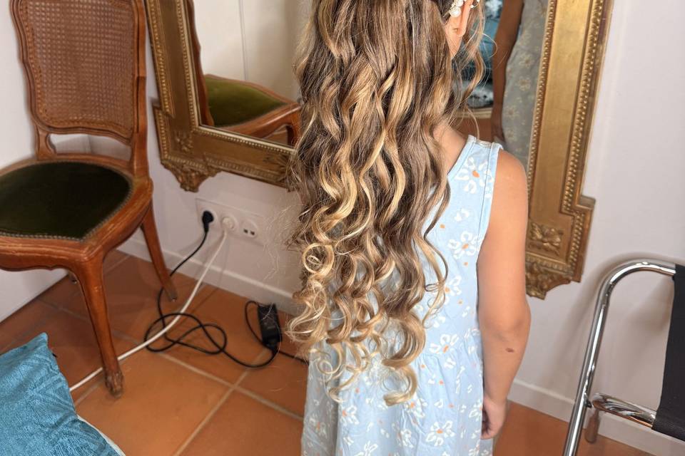 Coiffure petite fille