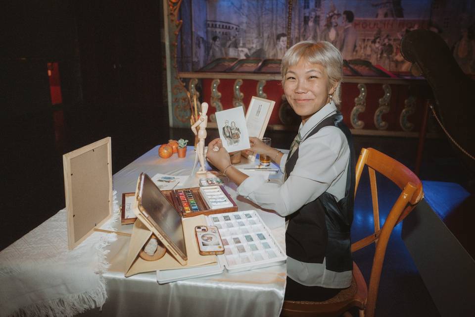 L'artiste à votre mariage