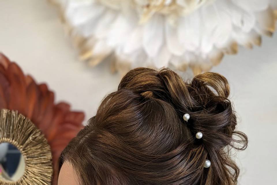 Chignon angel