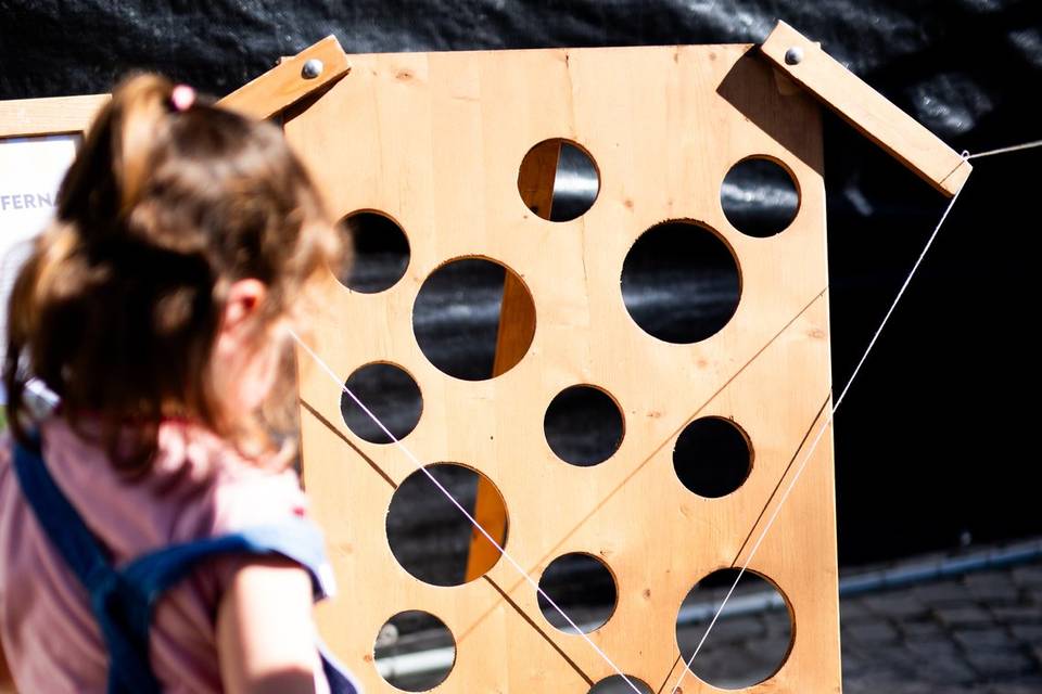 Les jeux en bois de l’atelier