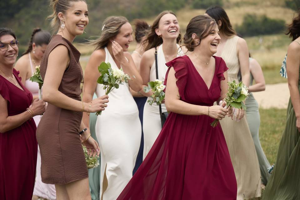 Lancé de bouquet