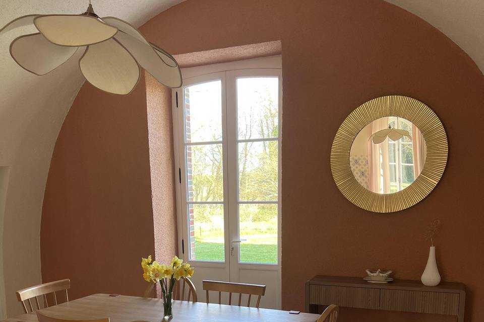 Salle à manger gîte