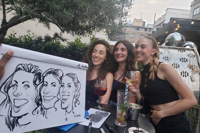 Caricaturiste evenementiel