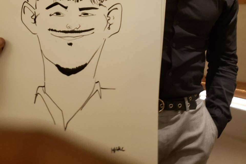 Caricature lyon