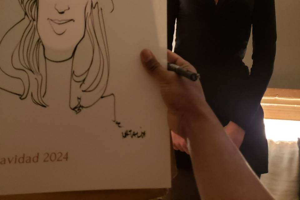 Caricature évenement