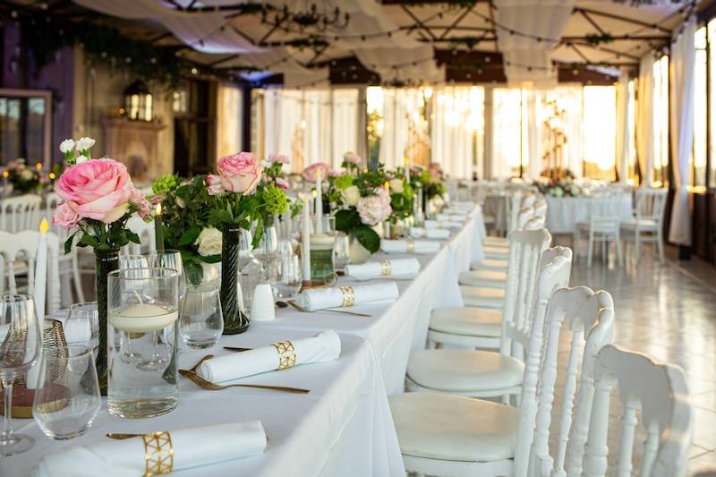 Déco de table romantique