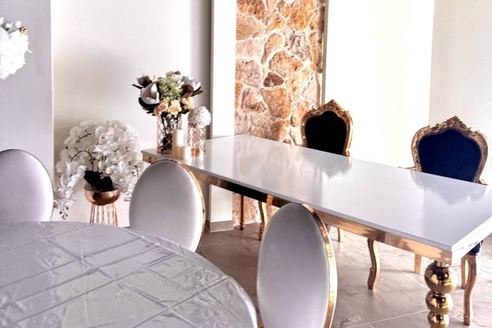 Table rectangulaire salle 2