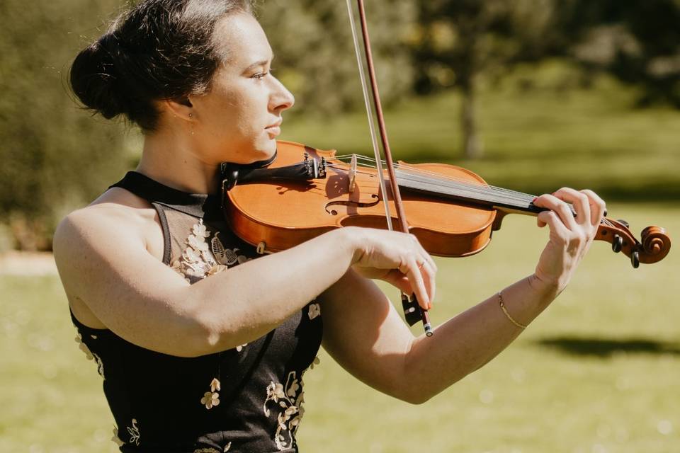 Violoniste passionnée