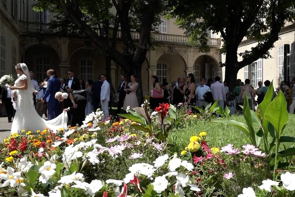 Arrivée mairie