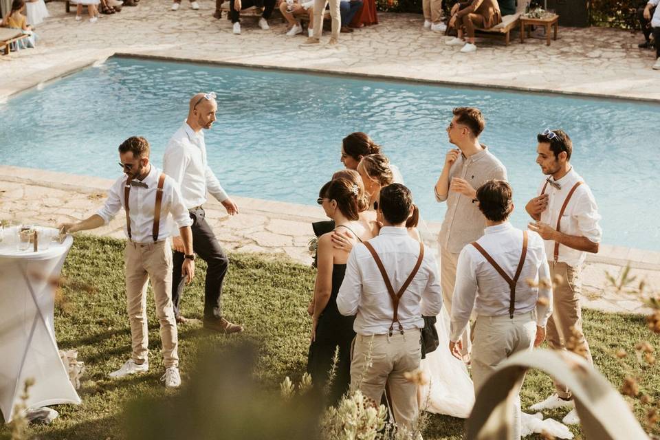 La piscine chauffée