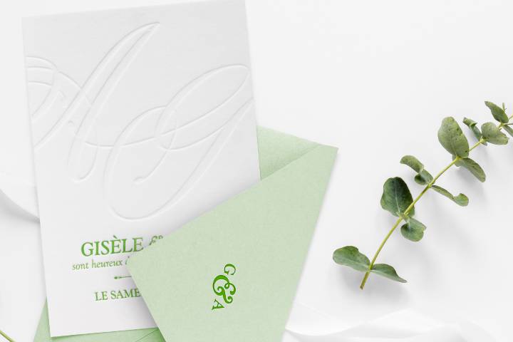 Faire-part de mariage