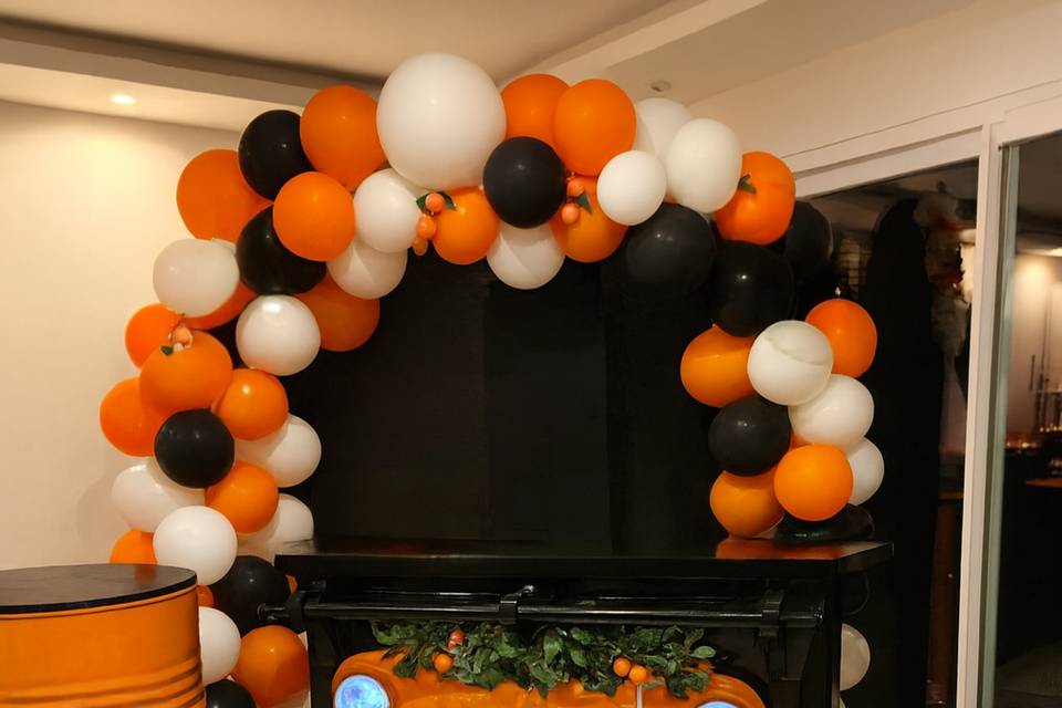 Bar à spritz avec arche