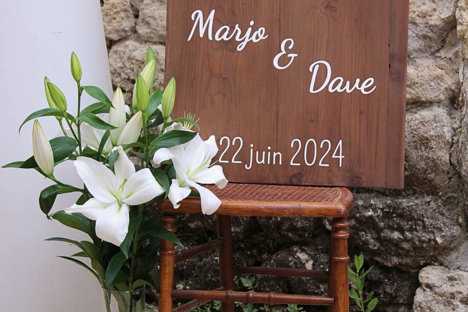 Mariage Marjorie et David