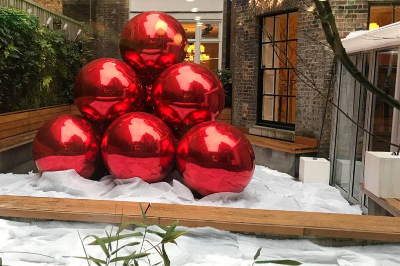 Ballons miroir CRouge