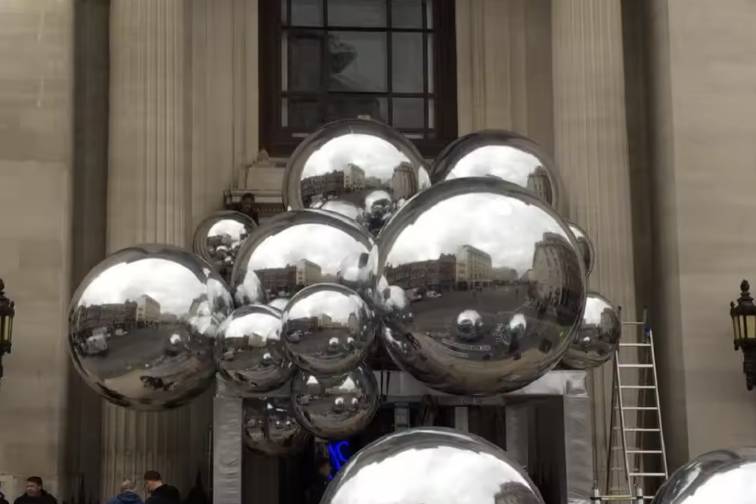 Ballons miroir Cristal